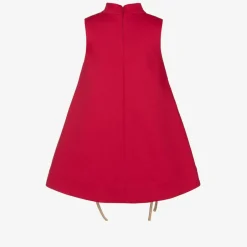 Jessie and James London Girls Red Floral Dress