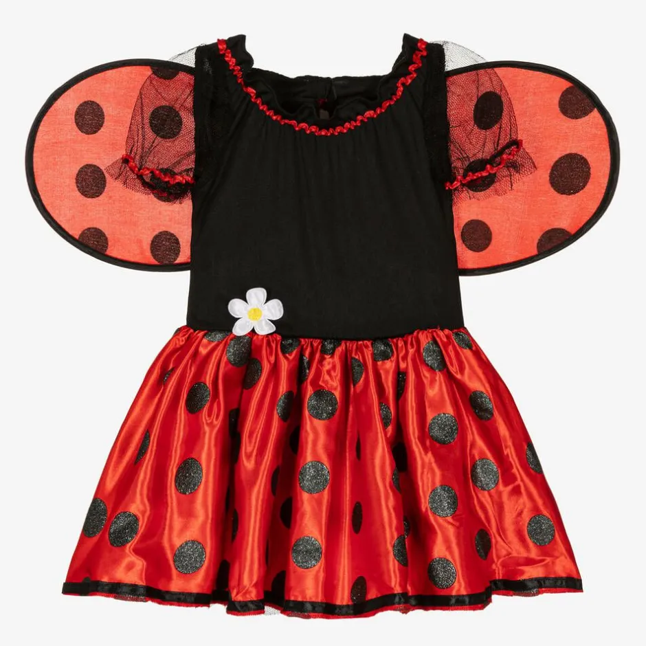 Dress Up by Design Girls Red Ladybird Costume Sale