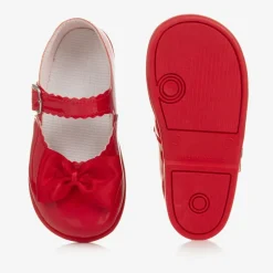 Early Days Girls Red Patent First Walker Shoes Online