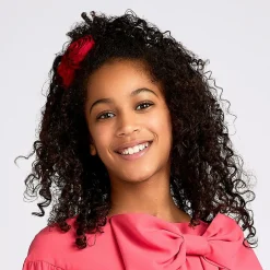 Milledeux Girls Red Rose Hairclips (2 Pack)