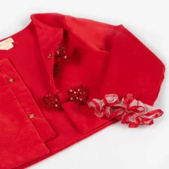 Meri Meri Girls Red Santa's Little Helper Costume Discount