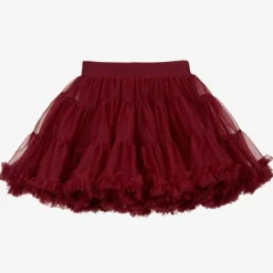 Angels Face Girls Red Tutu Skirt TibetanRed New