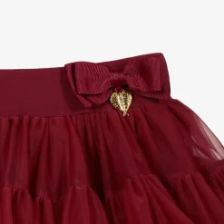 Angels Face Girls Red Tutu Skirt TibetanRed New