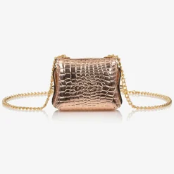 Zaccone Girls Rose Gold Mini Bag (8cm) Hot
