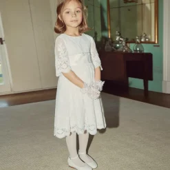 Falke Girls Sheer White Matt Tights