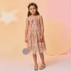 David Charles Girls Silver Diamanté Circle Bag (13cm) Best