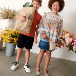 Manuela de Juan Girls Silver Leather Pumps Outlet