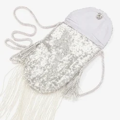 Tutu du Monde Girls Silver Sequinned Bag (20cm) New