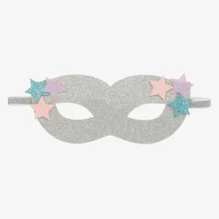 Souza Girls Silver Sparkly Superhero Mask Online