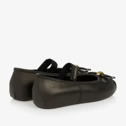 Mini Melissa Girls Sparkly Brown Jelly Shoes Hot