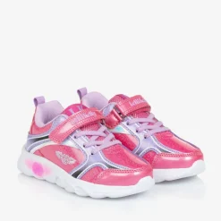 Lelli Kelly Girls Sparkly Pink Light-Up Trainers Discount