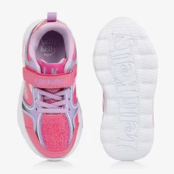 Lelli Kelly Girls Sparkly Pink Light-Up Trainers Discount
