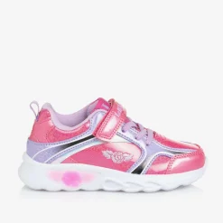 Lelli Kelly Girls Sparkly Pink Light-Up Trainers Discount