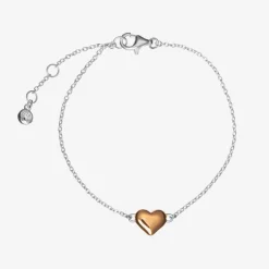 Little Star Girls Sterling Silver Heart Bracelet New