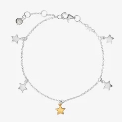 Little Star Girls Sterling Silver Star Bracelet Online