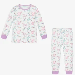 Childrensalon Hampers Girls Unicorn Pyjamas & Teddy Bear Gift Hamper New