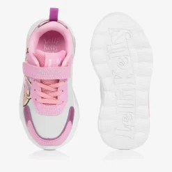 Lelli Kelly Girls White & Pink Unicorn Light-Up Trainers