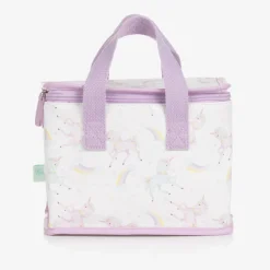 Powell Craft Girls White & Purple Unicorn Lunch Bag (21cm) Discount