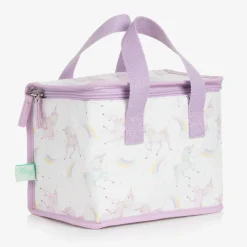 Powell Craft Girls White & Purple Unicorn Lunch Bag (21cm) Discount