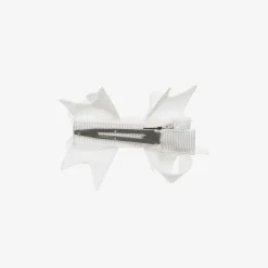 Bowtique London Girls White Bow Hair Clip (4cm) Online