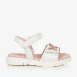 Lelli Kelly Girls White Butterfly Sandals Best