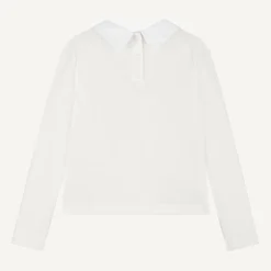 Dolce amp; Gabbana Girls White Cotton Jersey Top Sale