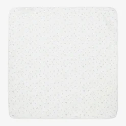 aden + anais Girls White Cotton Muslin Blanket (112cm) Clearance