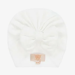 Caramelo Kids Girls White Jersey Turban New