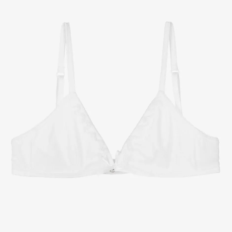 Story Loris Girls White Modal Bra Sale