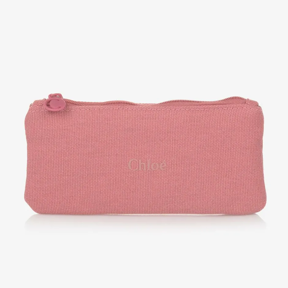 Chloé Girls White Square Sunglasses Hot