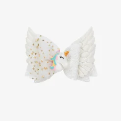 Bowtique London Girls White Unicorn Hair Clip (8cm) Online