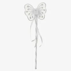 Dress Up by Design Girls White Wings & Wand Dressing-Up Set Clearance