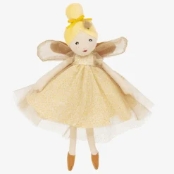 Moulin Roty Gold & Yellow Fairy Doll (30cm) Clearance