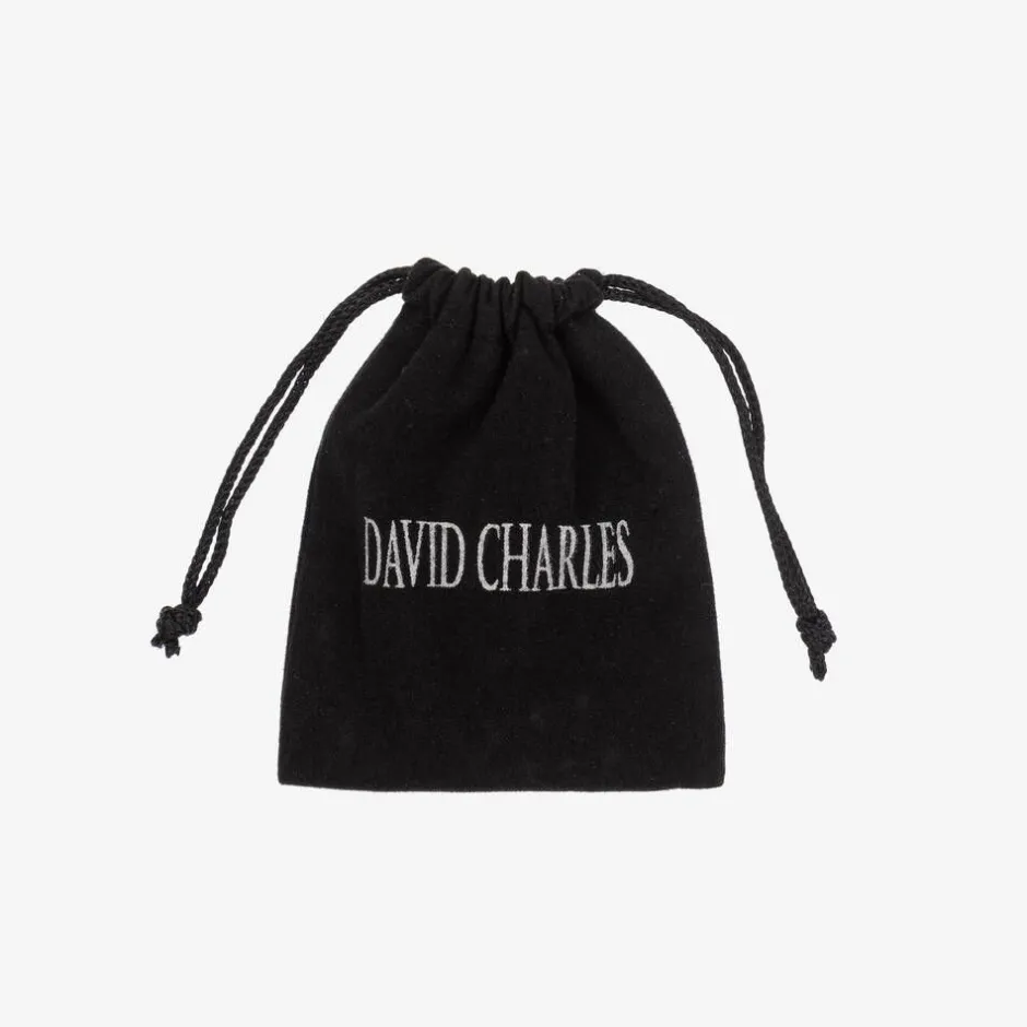 David Charles Gold Clover Discs Bracelet Clearance