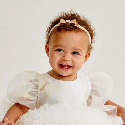 Cute Cute Gold Glitter Bow Headband Online