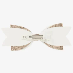 Cute Cute Gold Glitter Hairclip (14cm) Hot