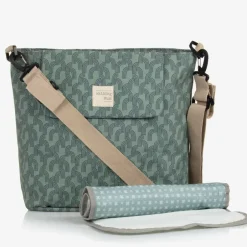 Pasito a Pasito Walking Mum Green Baby Changing Bag (32cm) Hot