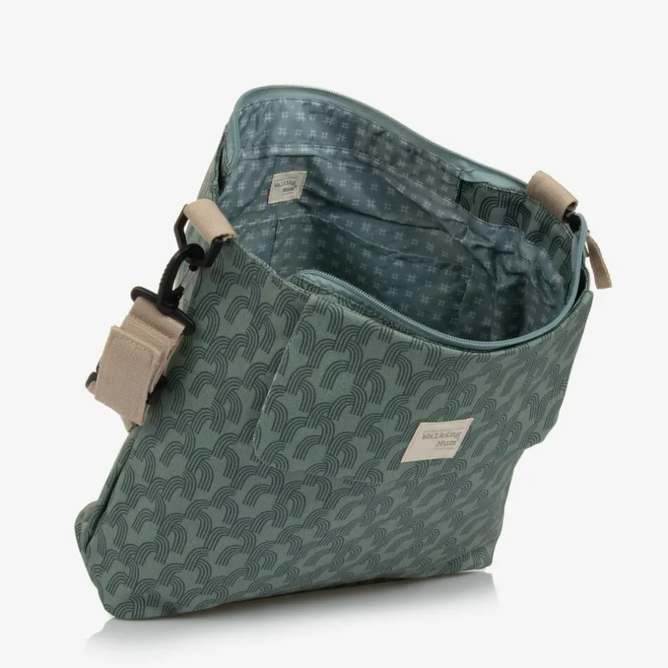 Pasito a Pasito Walking Mum Green Baby Changing Bag (32cm) Hot