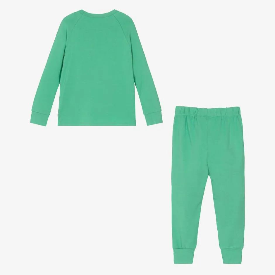Roarsome Green Bamboo Jersey Base Layer Set Outlet
