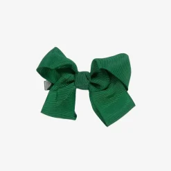 Bowtique London Green Bow Hair Clip (7cm) ForestGreen Outlet