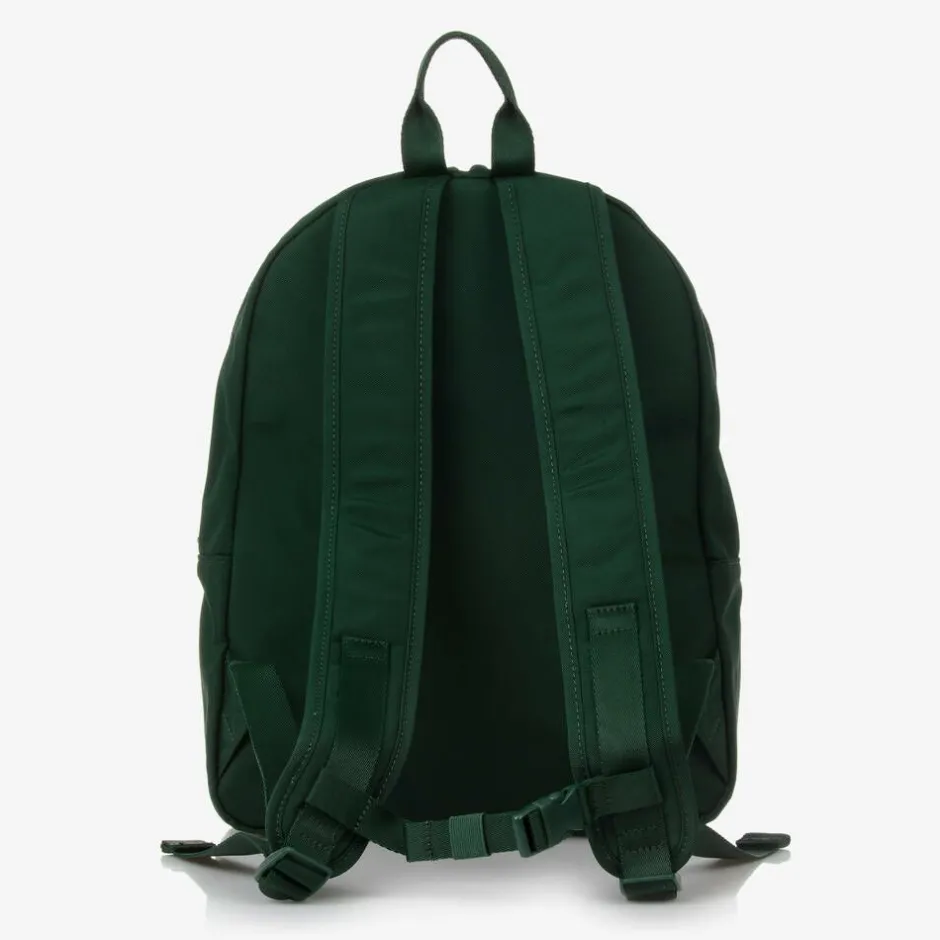 Tommy Hilfiger Green Canvas Backpack (37cm) Hot