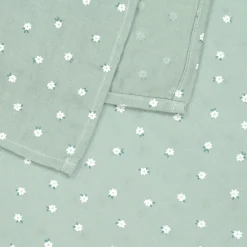 Mayoral Green Cotton Floral Swaddle (114cm) Clearance