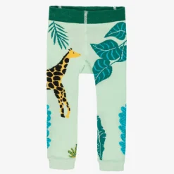 Powell Craft Green Cotton Leggings Outlet