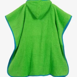 Playshoes Green Cotton Turtle Poncho Towel Best