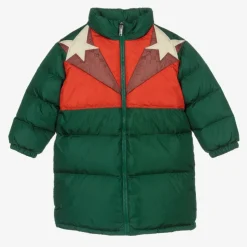 Gucci Green Down Padded Baby Coat Discount