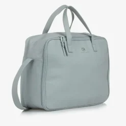 Pasito a Pasito Green Faux Leather Suitcase (44cm) Hot