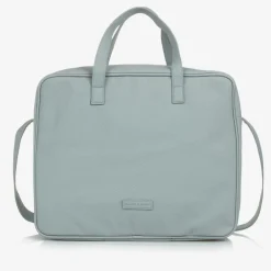 Pasito a Pasito Green Faux Leather Suitcase (44cm) Hot