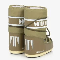 Moon Boot Green Icon Nylon Snow Boots Best