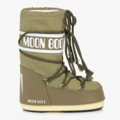 Moon Boot Green Icon Nylon Snow Boots Best