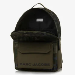 MARC JACOBS Green Jumbled Logo Backpack (39cm) Hot